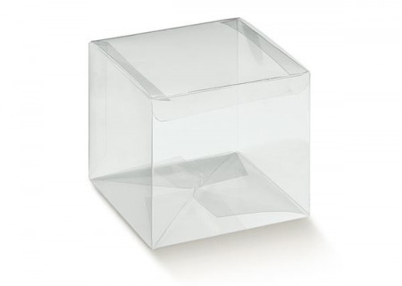 CF10 SCATOLE TRASPARENTI IN PLASTICA AUTOMATICA F.TO 120X120X120
