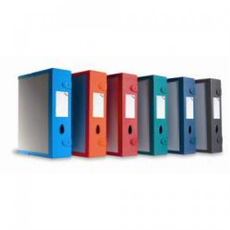 Scatola Archivio Combi-Box Dorso 9 mm bordeaux in robusto Ekostar 2mm componib con clips utilizzabile oriz/vert formato utile 29 5x35 8 cm