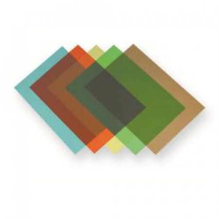 Copertine Color in PVC fumo 200my cf. 100 Formato A4