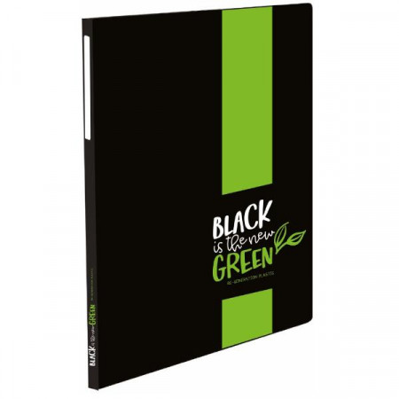 Portalistini 30 fogli  BLACK IS THE NEW GREEN