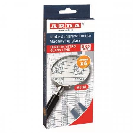 LENTE INGRANDIMENTO VETRO OTTICO 65