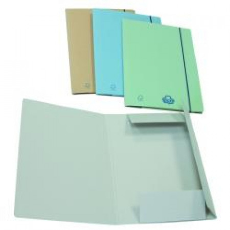 CF20CARTELLA  ECO NEW  CON LEMBI ED ELASTICO TONDO      GRIGIO
