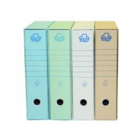 CF12REGISTRATORE PROTOCOLLO  ECO NEW  DORSO 8 AZZURRO