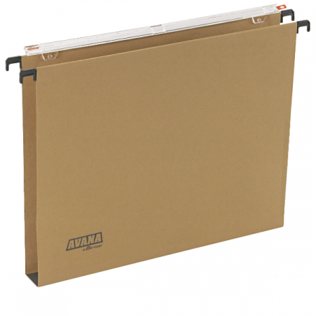 CF50 CARTELLE SOSPESE AVANA FONDO U3 CASSETTO 39 COLORE AVANA