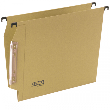 CARTELLE SOSPESE PER ARMADIO LINEA AVANA SERIE 064 F BETA  COLORE AVANA  INTERASSE 33 CM  FDO V (CONF.50)