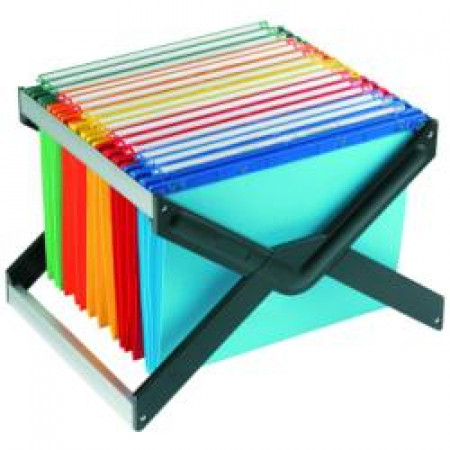 Archivio portatile LuXor con 10 cartelle Joker col. assortiti 33cm  apertura/chiusura a scattoaperto 41x27 5X32cmchiuso 48x9x32cm