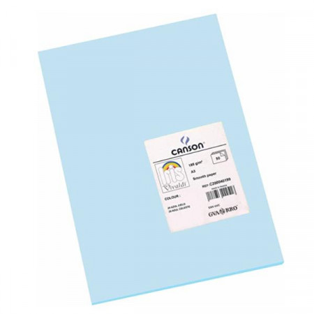 Foglio VIVALDI A3 185 g/m  20 Blu cielo