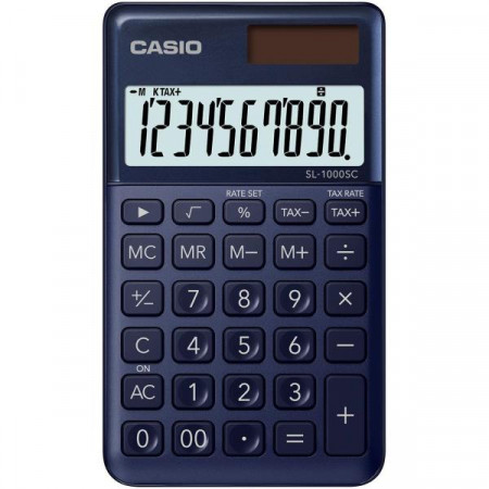 Calcolatrice tascabile CASIO SL-1000SC-NY BLU NAVY