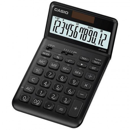 Calcolatrice da tavolo CASIO JW-200SC-BK NERO