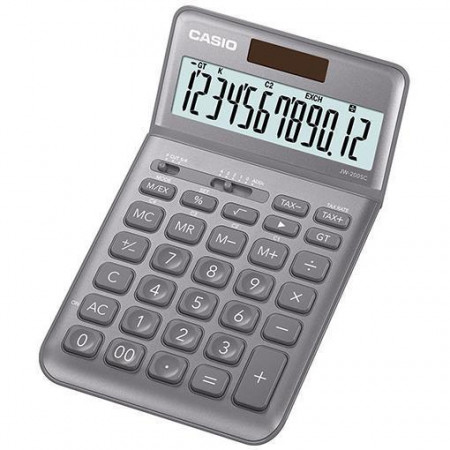 Calcolatrice da tavolo CASIO JW-200SC-GY GRIGIO