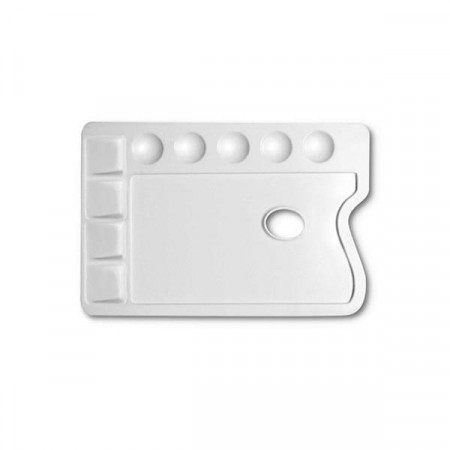 TAVOLOZZA PLASTICA CM. 28x19 - RETTANGOLARE