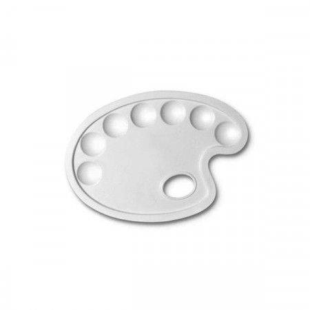 TAVOLOZZA PLASTICA CM. 24x17 - OVALE
