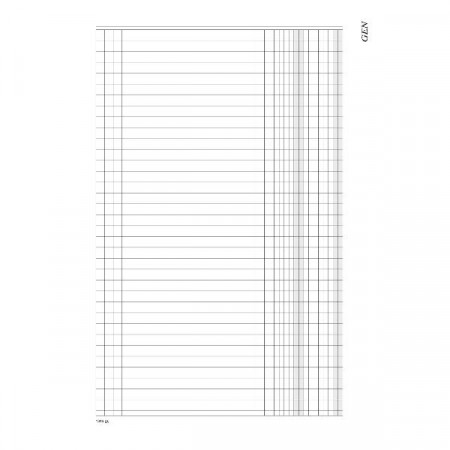 CF5 REGISTRO SCADENZARIO GENNAIO/DICEMBRE  4 PAGG. P/MESE  CON SPIRALE29.7X21 CM