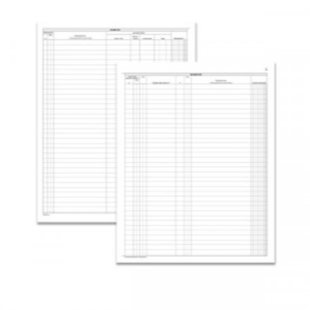 CF2 REGISTRO CARICO-SCARICO AUTOVEICOLI  IN CONTO DEPOSITO PRESSO GLI AUTOSALONI 49 PAGG. NUMERATE 31X24.5 CM