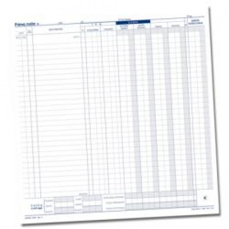 CF10 PRIMA NOTA CASSA - IVA E CONTROPARTITE 50 MODULI AUTORICALCANTI  IN DUPLICE COPIA 21 5X29 7