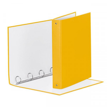 MEETING  raccoglitore ad anelli 4-30-Tondo - f.to 22x30 cm GIALLO