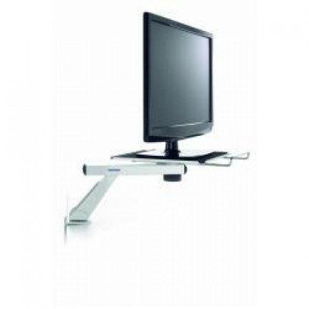Monitor Arm Grigio Chiaro
