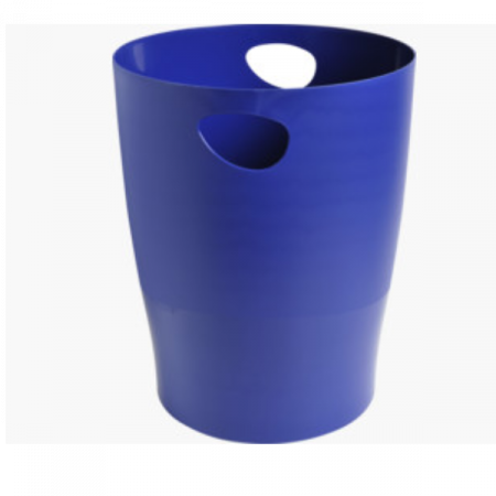 CESTINO GETTACARTE ECOBIN 15LT. BLU