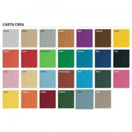 Cartacrea 35x50 220gr 10 fg/blister - ARANCIO