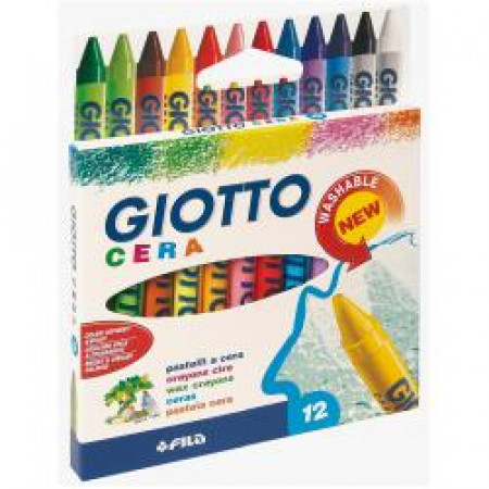 CF12PASTELLI GIOTTO CERA