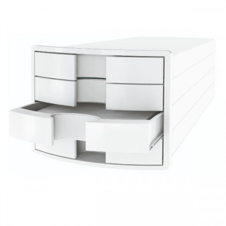 CASSETTIERA IMPULS CON 4 CASSETTI BIANCO