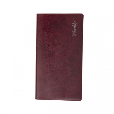 AGENDA SETT. 10X15 WEEKLY PATTERN BORDEAUX