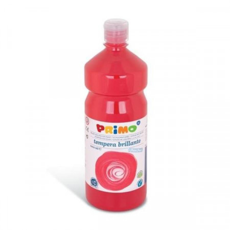 Tempera VERMIGLIO brillante primi passi  in bottiglia 1000ml