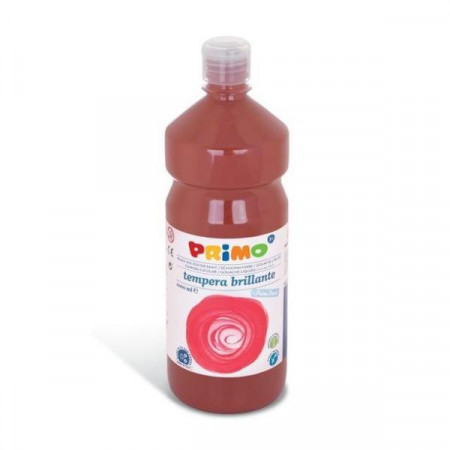 Tempera SIENA BRUCIATA  brillante primi passi  in bottiglia 1000ml