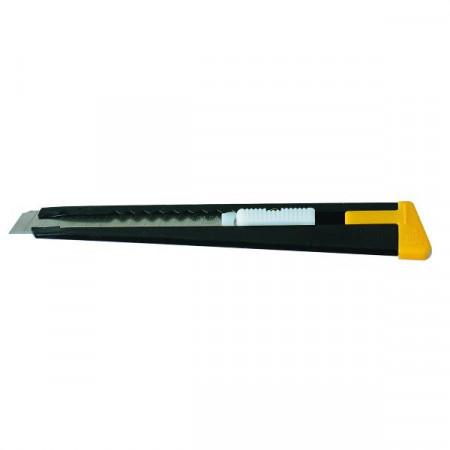 Cutter OLFA in metallo con bloccalama a scatto  lama 9 mm