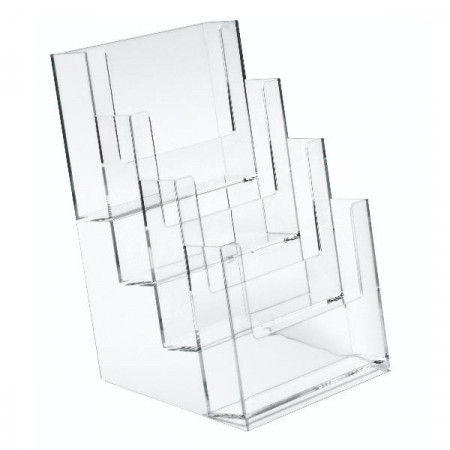 Portadepliant 4 scomparti A5 - 16 5x24(4x)3 5 cm
