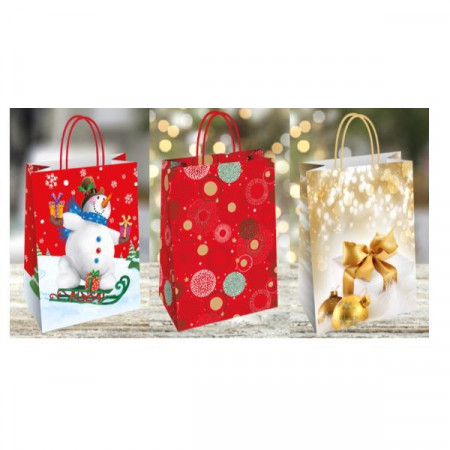 CF25 SHOPPER CARTA COLLEZIONE CHRISTMAS 54X14X50