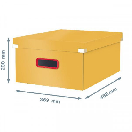 COSY CLICK&STORE L SCAT.ARCH.GIALLO