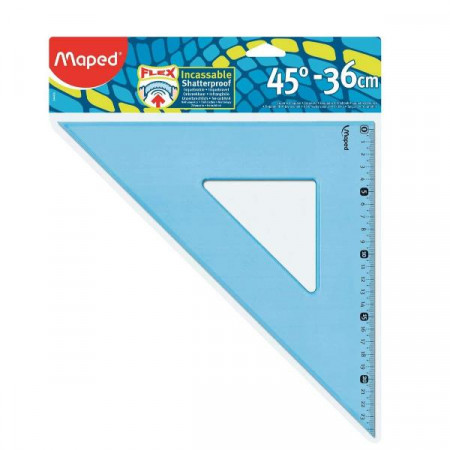 SQUADRA CM 36 45° INFRANGIBILE