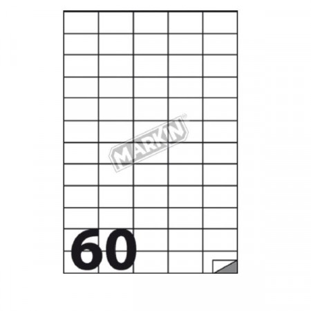 CF6000  ETICHETTE  60FG. X 100 1042x24,75MM  A4