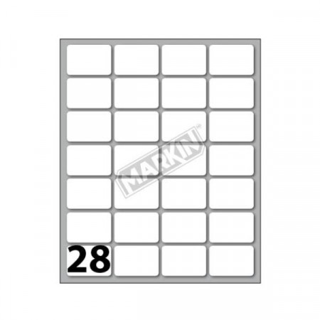 CF10X28 ETICHETTE 28X19 MM