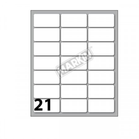 CF10X21 ETICHETTE 37X19 MM