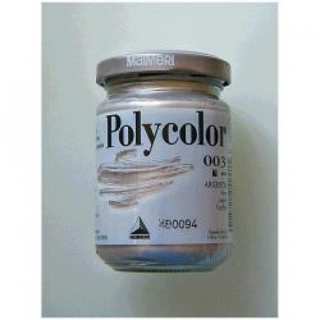 VASETTO POLYCOLOR VINILICO FINE ARGENTO 140ML