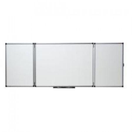 LAVAGNA BIANCA MAGNETICA SMALT. 1200X900MM TRITTICO (CHIUSA)