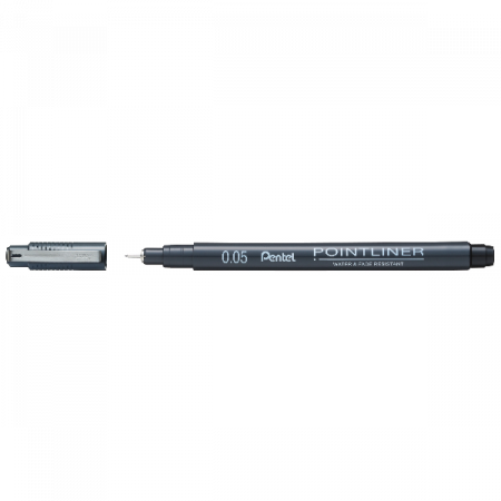 CF12 POINTLINER NERO PUNTA IN FIBRA DA 0.05