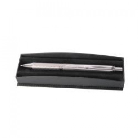 ROLLER ENERGEL NERO FUSTO ARGENTO 0 7MM IN ASTUCCIO REGALO
