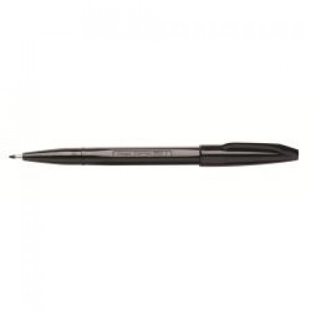Penna SignPen nero punta in fibra tratto 2 mm (conf.12)