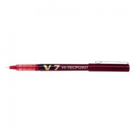 Roller V 7  rosso punta 0 7 tratto 0 4 mm (conf.12)