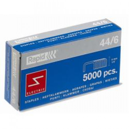 Punti  44 -- 6 mm zincati 5M  usati nella maggior parte delle cucitrici elettriche  (conf.5000)
