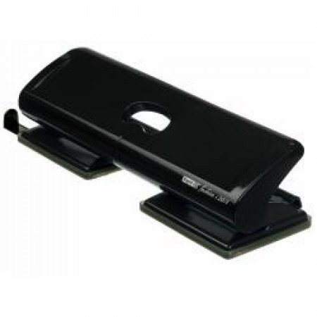 Perforatore FC20/4 nero -- da ufficio con scocca in un unico pezzo  impugnatura in ABS rinforzato con meccanismo in acciaio (Conf. Box)