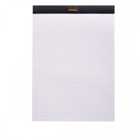 BLOCCO PUNTO METALLICO 18- 21X29 7 CM A RIGHE - CARTA VELLUTE  80 GR