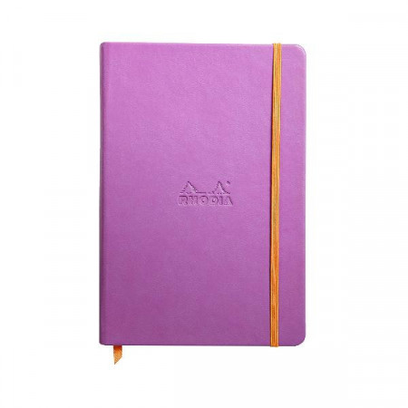 NOTEBOOK RIMBORDATO RIGIDO FROMATO A5 192 PAGINE  CARTA AVORIO 90 GR ARIGHE- CON ELASTICO