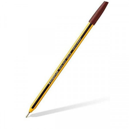 CF10 PENNA A SFERA NORIS STICK MARRONE