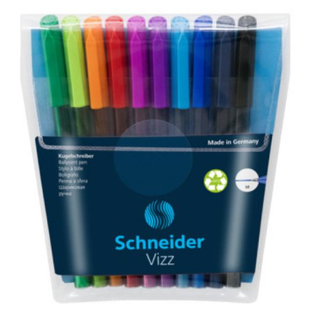 CF10 PENNA VIZZ - ASSORTITI (NERO  BLU  BLU NOTTE  AZZURRO  VIOLA  LILLA  ROSSO  ARANCIO  GIALLO  VERDE)