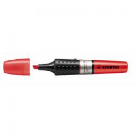 Evidenziatore Stabilo Luminator rosso con inchiostro universale fluorescente liquido (conf.5 pz)