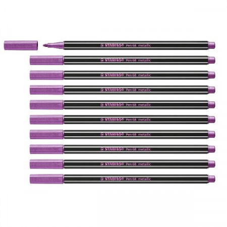 CF10 STABILO PEN68METALLIC ROSA